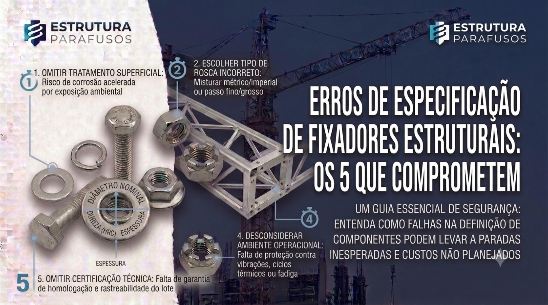 5 erros de fixadores